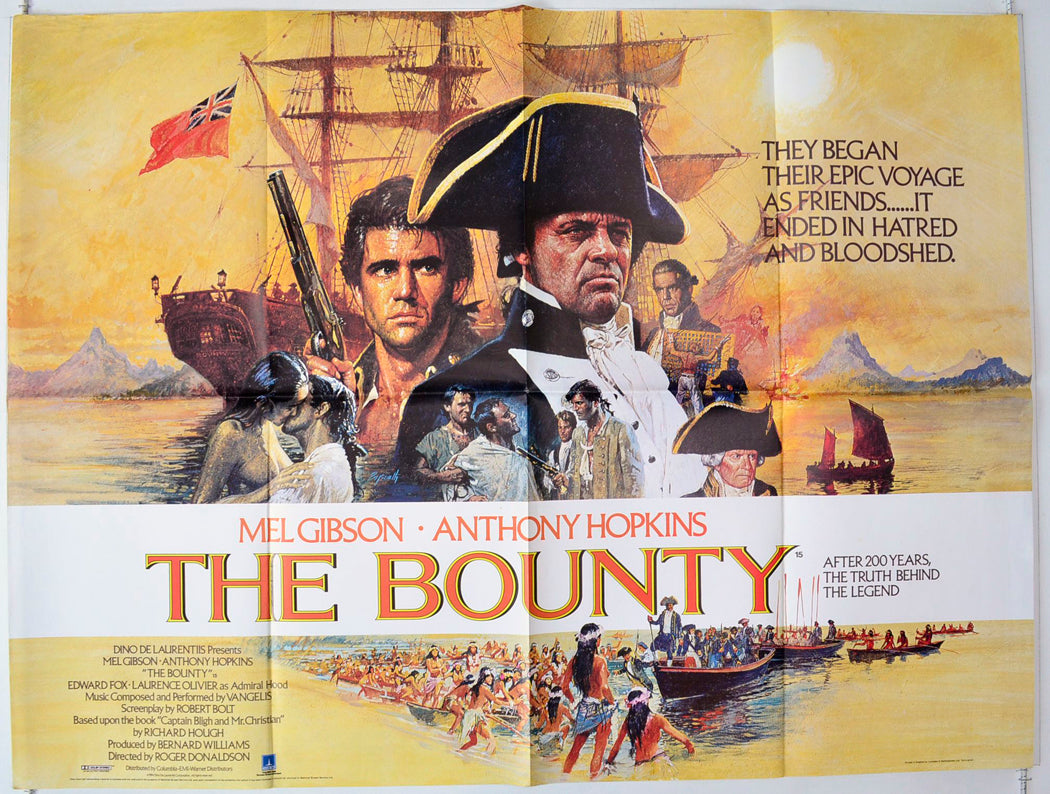 The Bounty Original British Quad Poster - Movie Poster