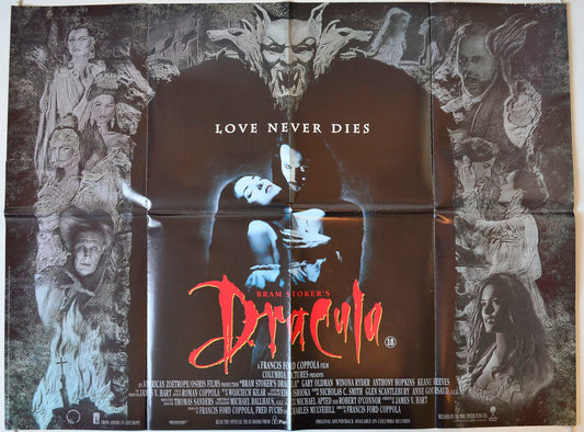 Bram Stoker's Dracula Original British Quad Poster - Movie Poster