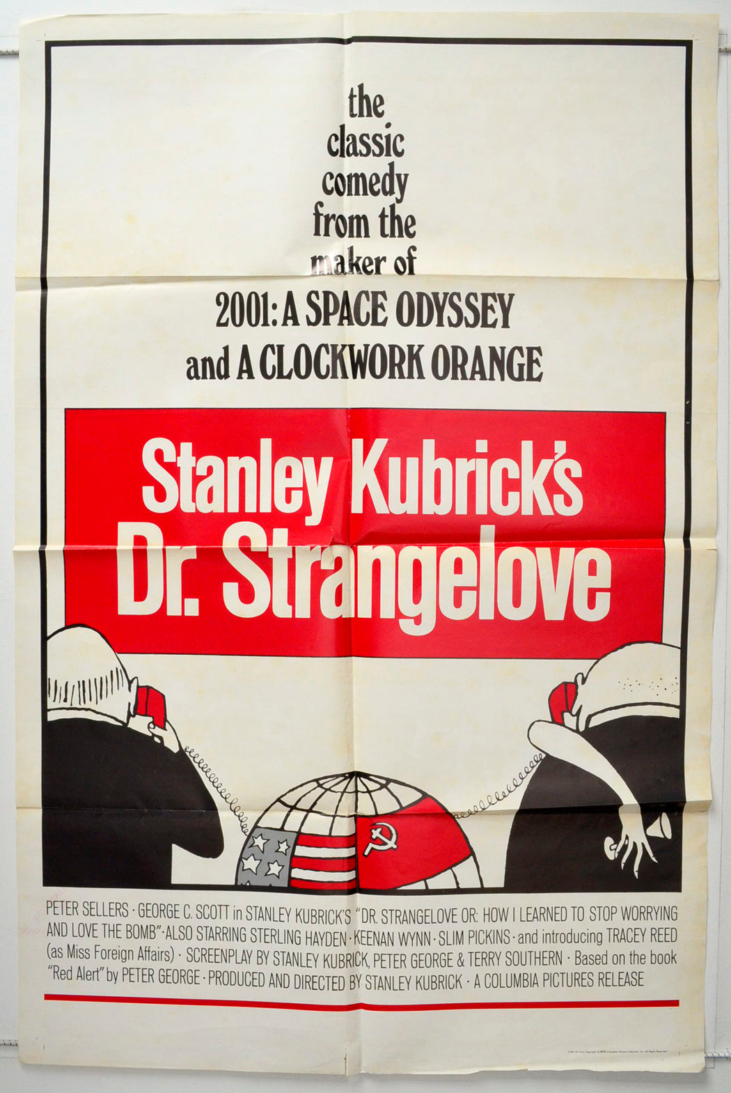 Dr. Strangelove  (1972 re-release Poster)   Original One Sheet Poster - Movie Poster