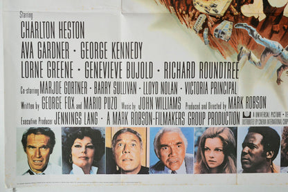 “Earthquake” Original British Quad Poster - Movie Poster