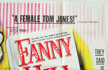 “Fanny Hill”  Original British Quad Poster - Movie Poster