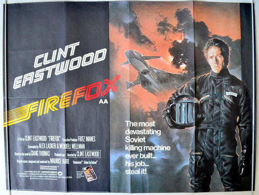 Firefox Original British Quad Poster - Movie Poster