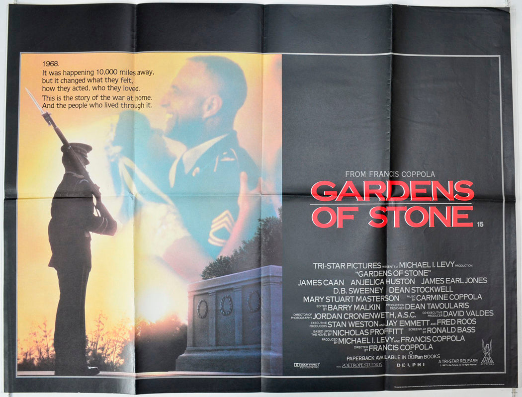 Gardens Of Stone Original British Quad Poster - Movie Poster