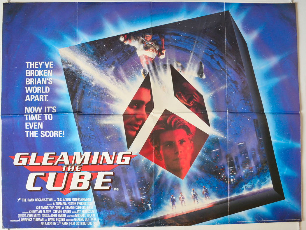 Gleaming The Cube Original British Quad Poster - Movie Poster