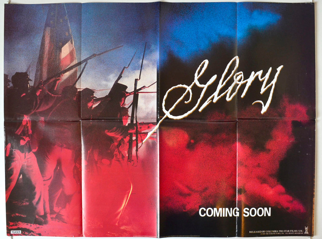 Glory Original British Quad Poster - Movie Poster