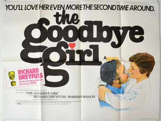 The Goodbye Girl Original British Quad Poster - Movie Poster