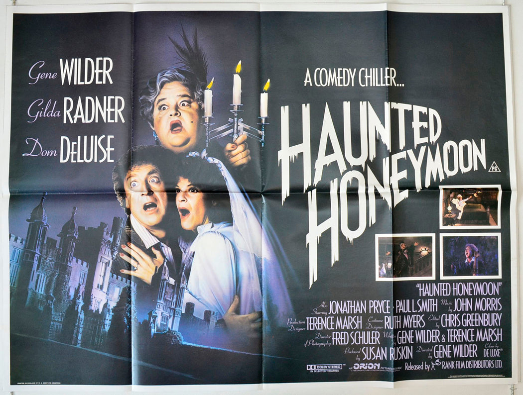 Haunted Honeymoon Original British Quad Poster - Movie Poster