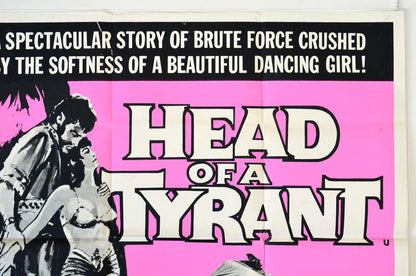 “The Head Of A Tyrant”  Original British Quad Poster - Movie Poster