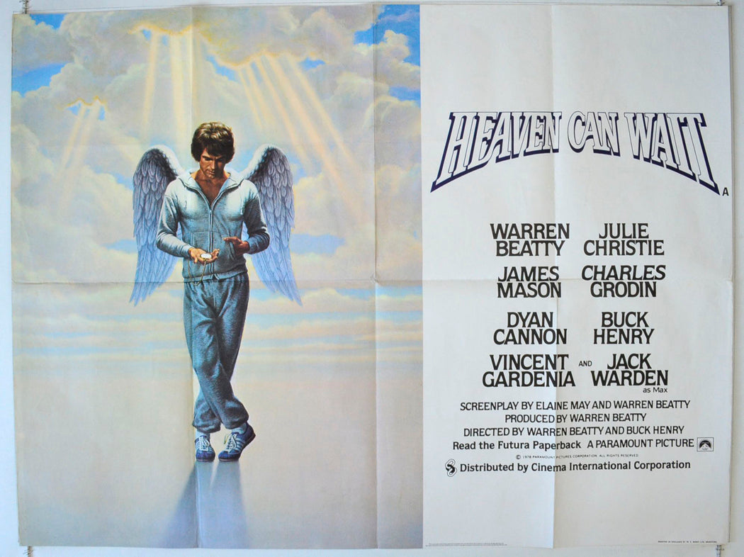 Heaven Can Wait Original British Quad Poster - Movie Poster