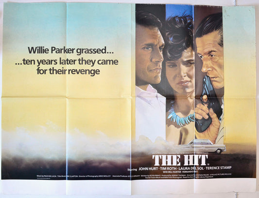 The Hit Original British Quad Poster - Movie Poster