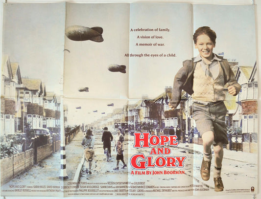Hope And Glory Original British Quad Poster - Movie Poster