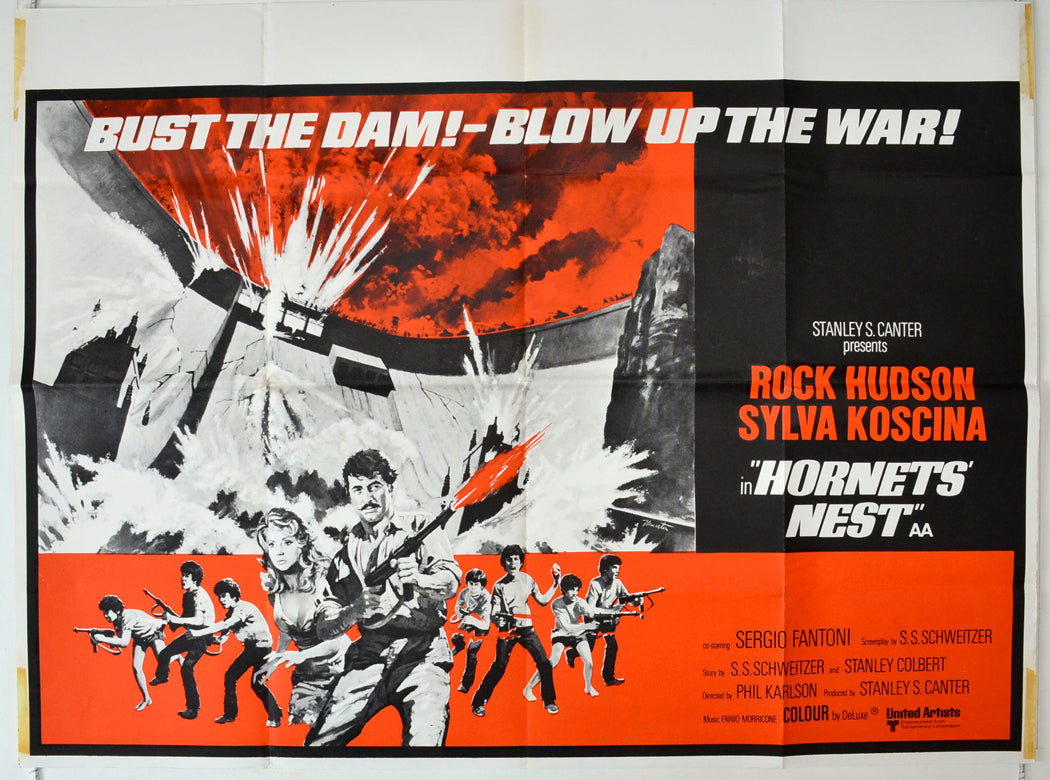 Hornets Nest   Original British Quad Poster - Movie Poster