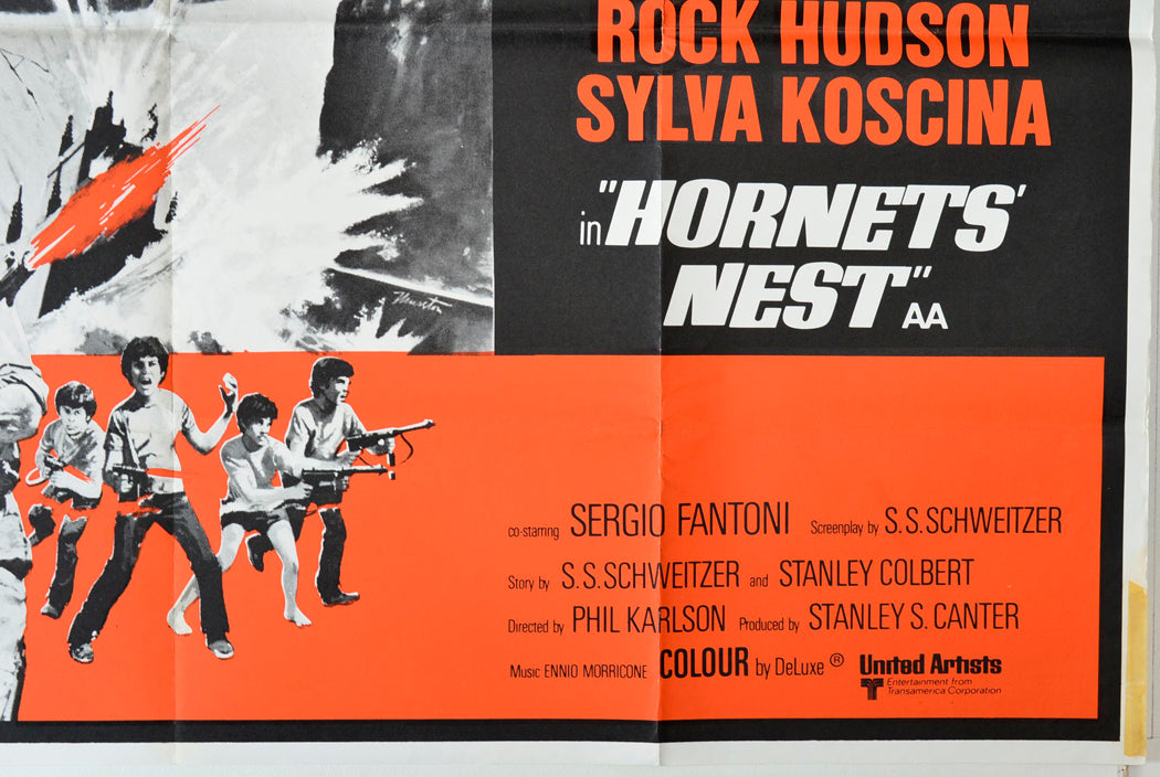 “Hornets Nest”   Original British Quad Poster - Movie Poster