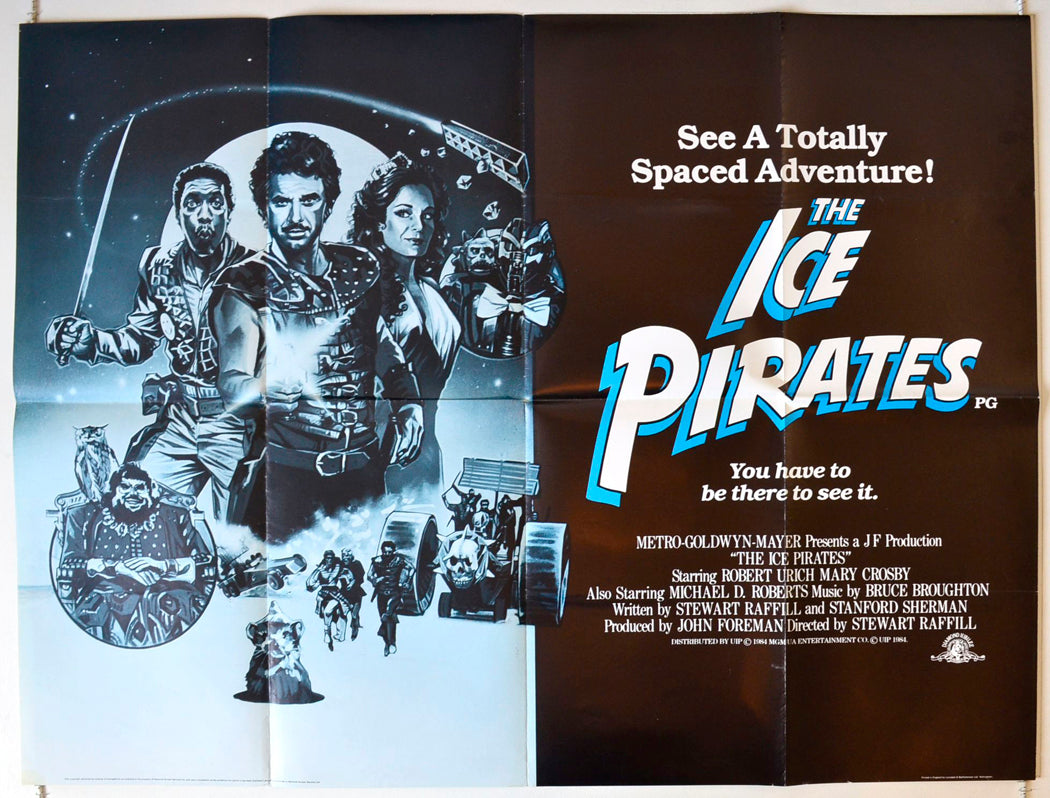 The Ice Pirates Original British Quad Poster - Movie Poster