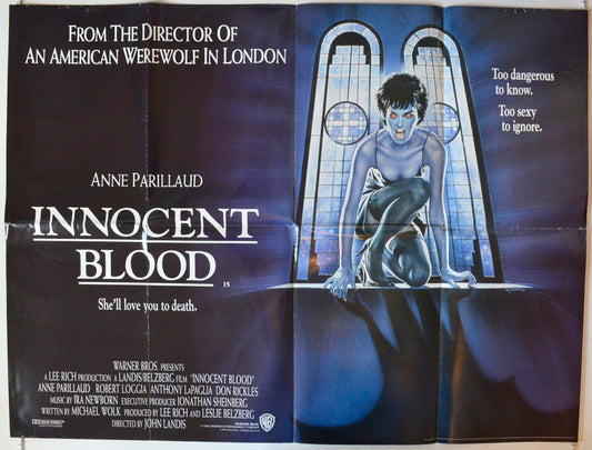 Innocent Blood Original British Quad Poster - Movie Poster