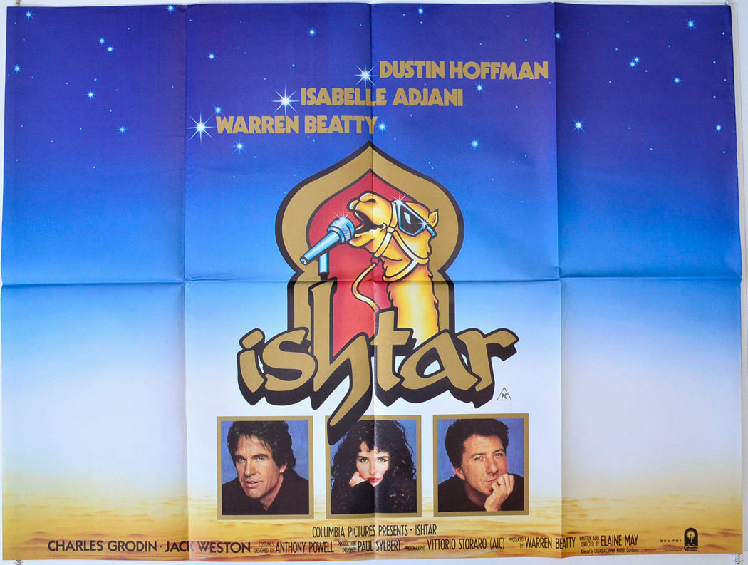 Ishtar Original British Quad Poster - Movie Poster