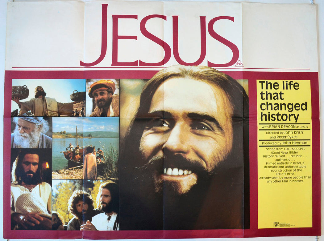 Jesus Original British Quad Poster - Movie Poster