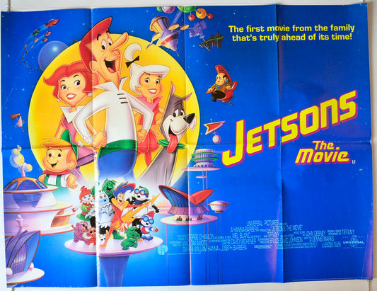 Jetsons : The Movie Original British Quad Poster - Movie Poster