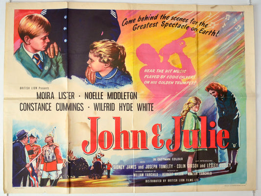 John And Julie   Original British Quad Poster - Movie Poster