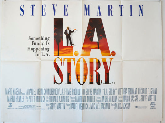 L.A. Story Original British Quad Poster - Movie Poster