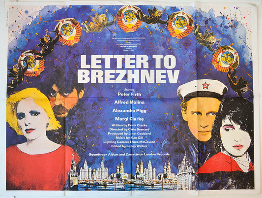 Letter To Brezhnev Original British Quad Poster - Movie Poster