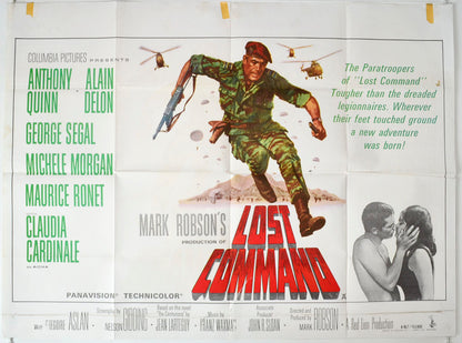 Lost Command   Original British Quad Poster - Movie Poster