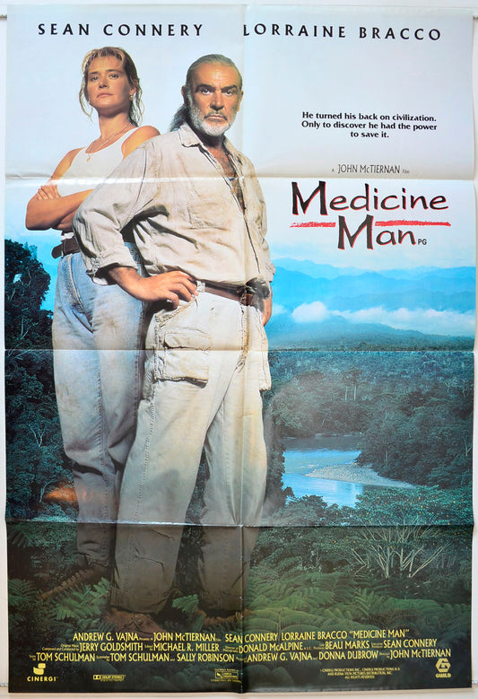 Medicine Man Original One Sheet Poster - Movie Poster