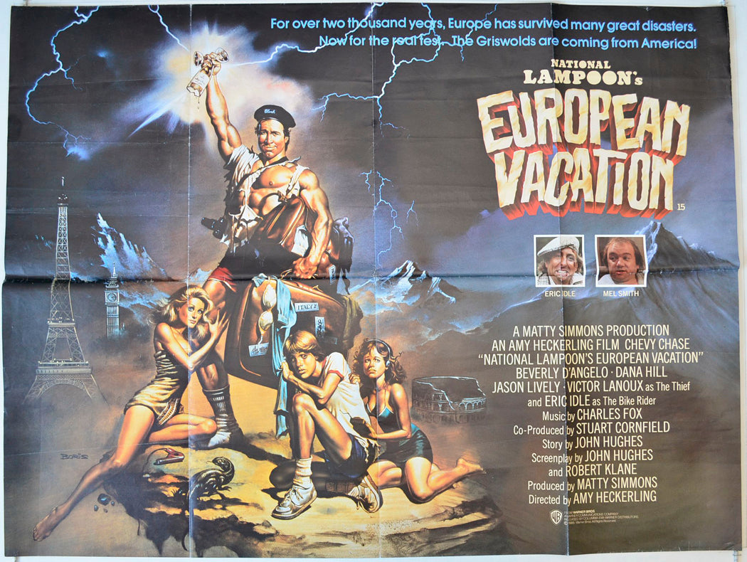 National Lampoon's European Vacation Original British Quad Poster - Movie Poster