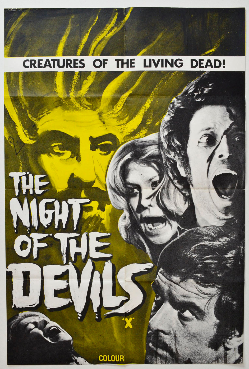 The Night Of The Devils  (a.k.a. La notte dei diavoli)   Original Double Crown Poster - Movie Poster