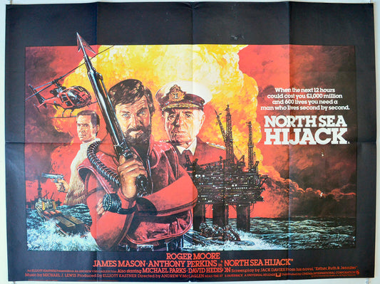 North Sea Hijack Original British Quad Poster - Movie Poster