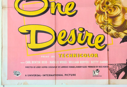 “One Desire”   Original British Quad Poster - Movie Poster