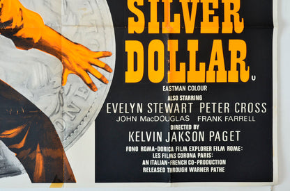 “One Silver Dollar”  Original British Quad Poster - Movie Poster