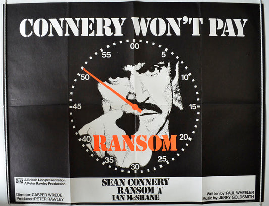 Ransom Original British Quad Poster - Movie Poster