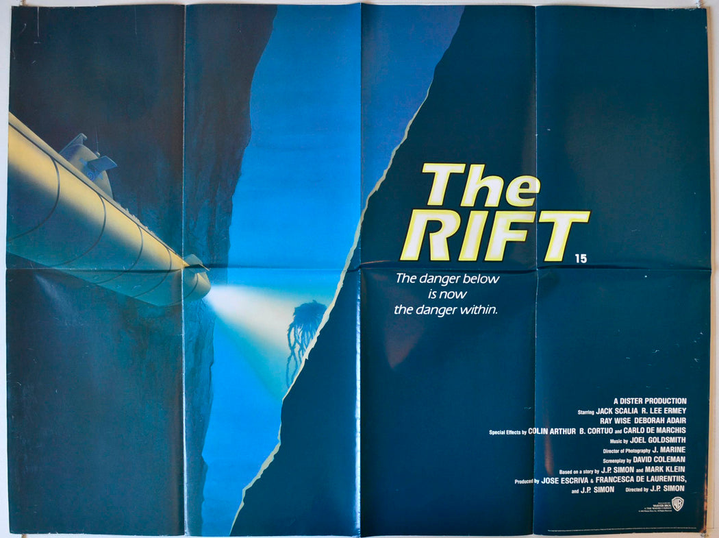 The Rift Original British Quad Poster - Movie Poster