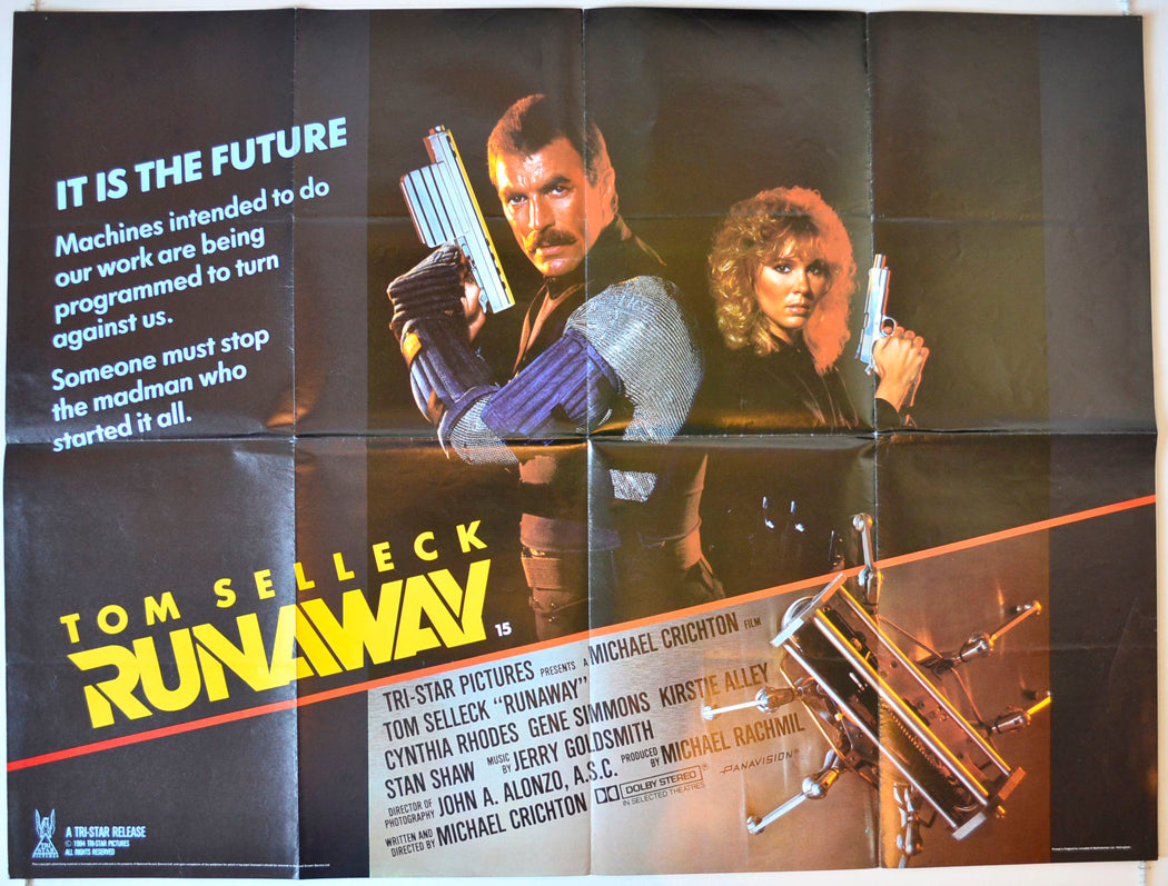 Runaway Original British Quad Poster - Movie Poster