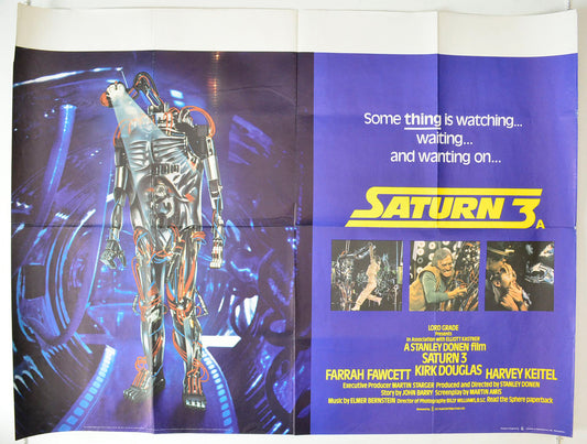 Saturn 3 Original British Quad Poster - Movie Poster