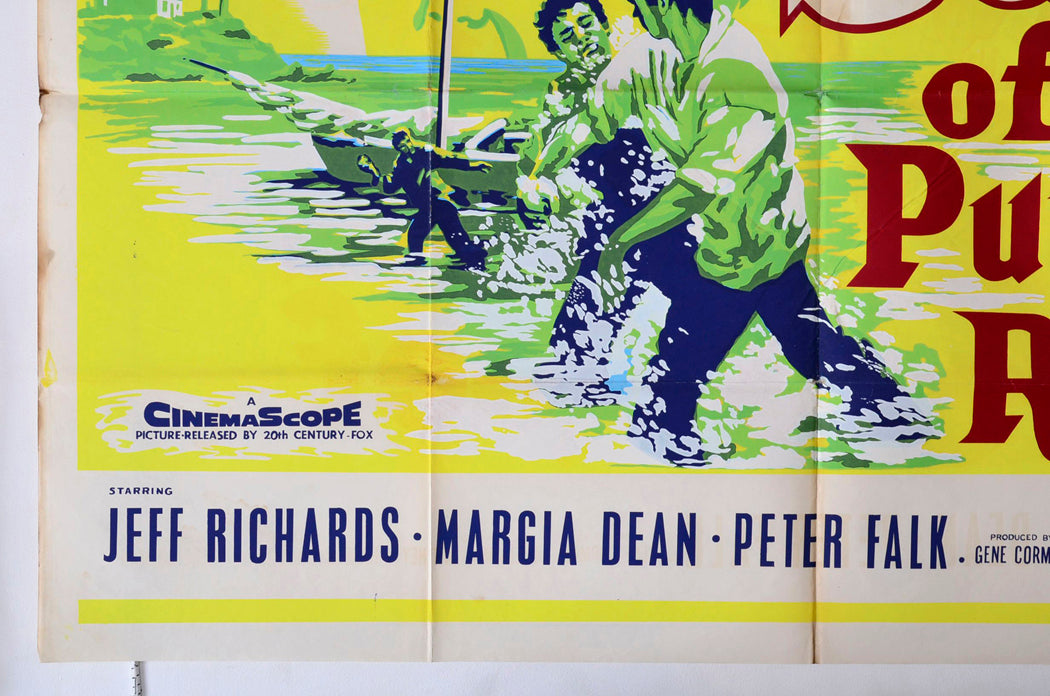 “Secret Of The Purple Reef”  Original British Quad Poster - Movie Poster