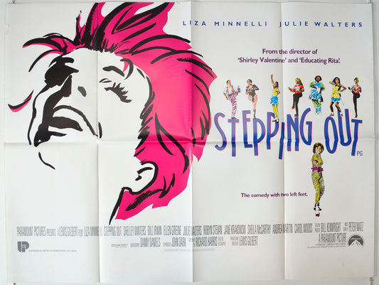 Stepping Out Original British Quad Poster - Movie Poster