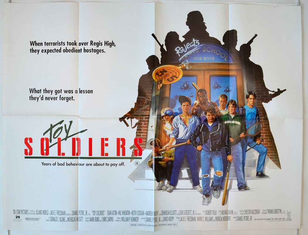 Toy Soldiers Original British Quad Poster - Movie Poster