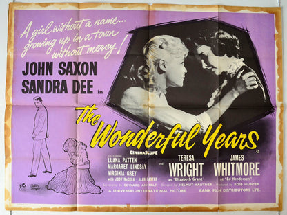 Wonderful Years  Original British Quad Poster - Movie Poster