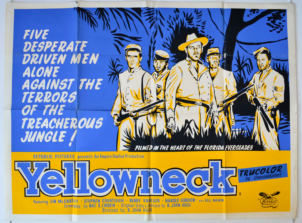 Yellowneck  Original British Quad Poster - Movie Poster