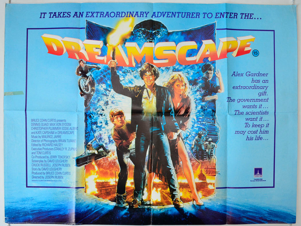 Dreamscape Original British Quad Poster - Movie Poster