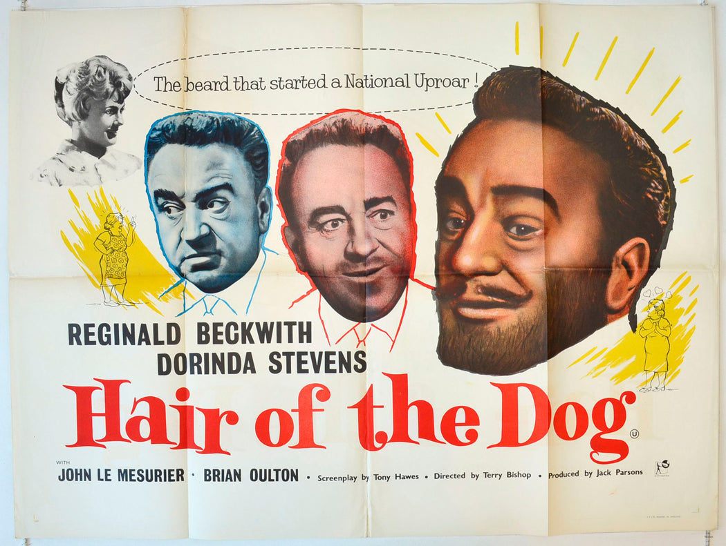 Hair Of The Dog Original British Quad Poster - Movie Poster