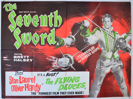 The Seventh Sword Original British Quad Poster - Movie Poster