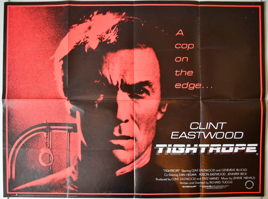 Tightrope Original British Quad Poster - Movie Poster