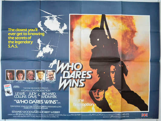 Who Dares Wins Original British Quad Poster - Movie Poster