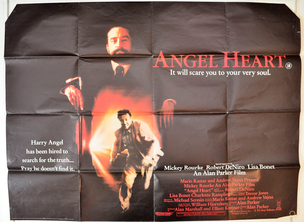 Angel Heart Original British Quad Poster - Movie Poster