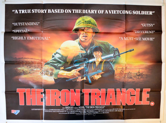 The Iron Triangle Original British Quad Poster - Movie Poster