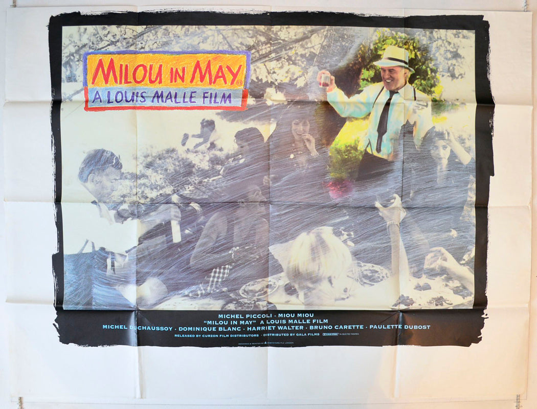 Milou In May  (a.k.a. Milou En Mai) Original British Quad Poster - Movie Poster