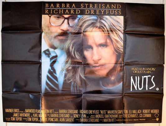 Nuts Original British Quad Poster - Movie Poster